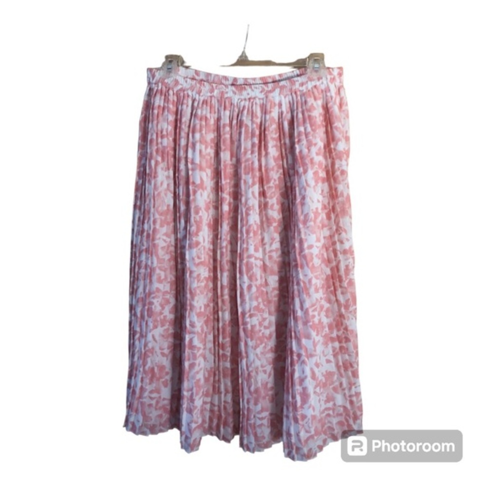 mountain warehouse Floral Pleated Midi Skirt Size 10
